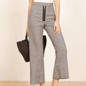 Reformation Dunne Linen Pants, Size 6, Like New